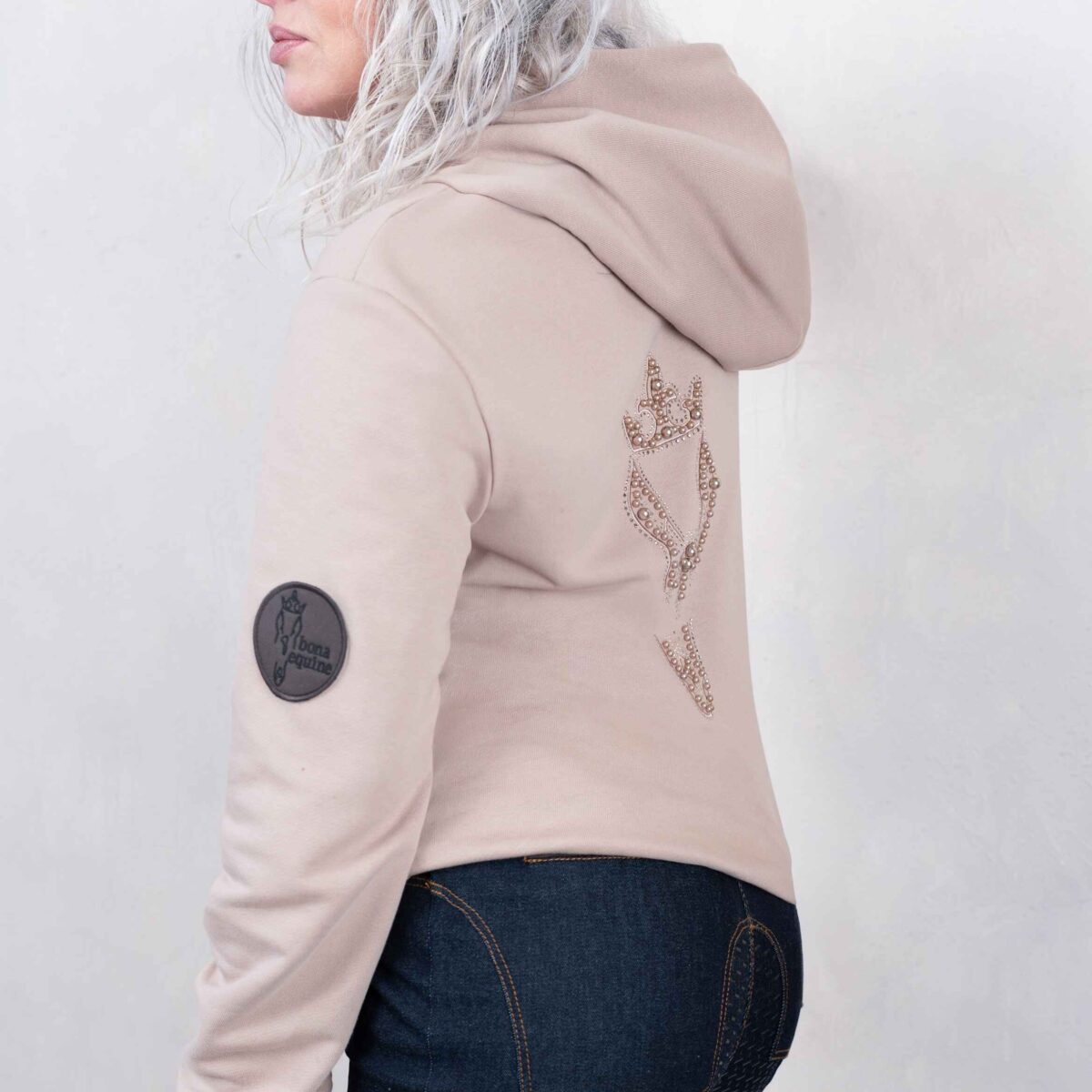 bona-8 Pearl Back Hoodie